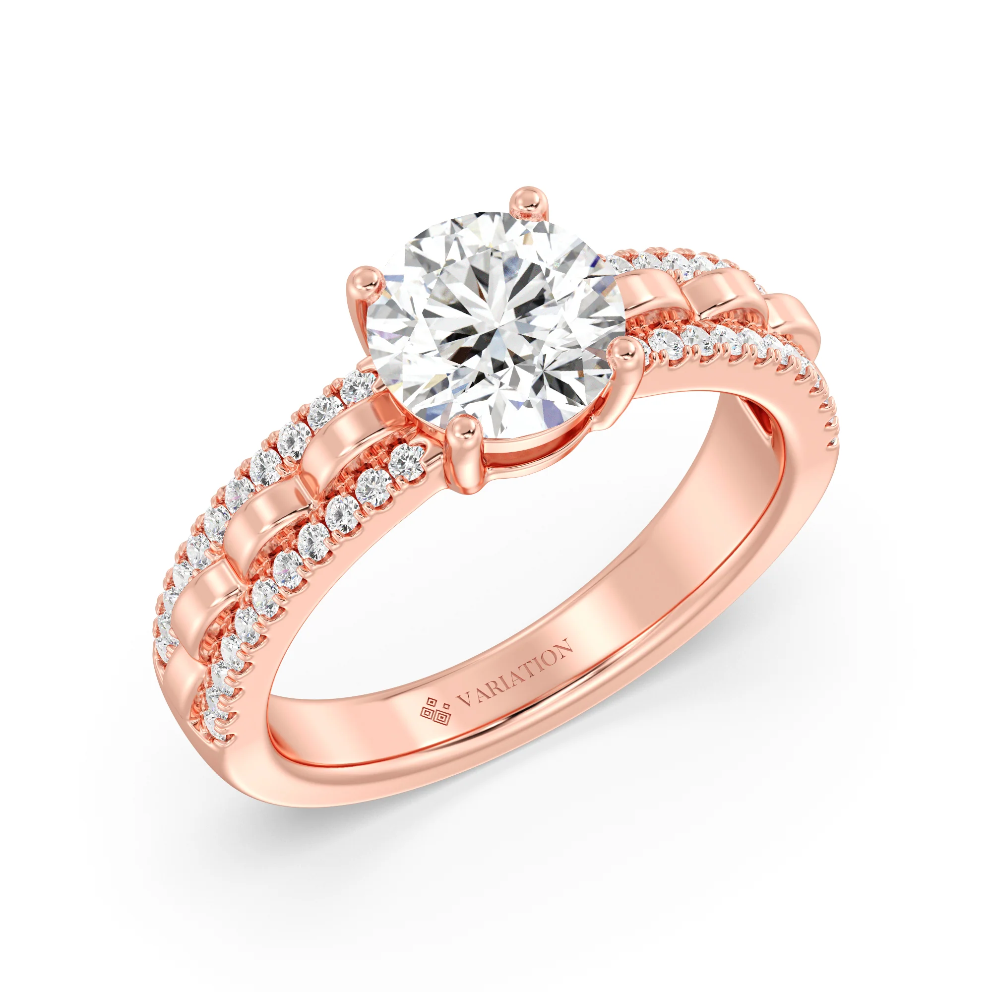 1.5 Carat Round Cut Lab Grown Diamond Solitaire Engagement Ring in 18K Gold - Image 10