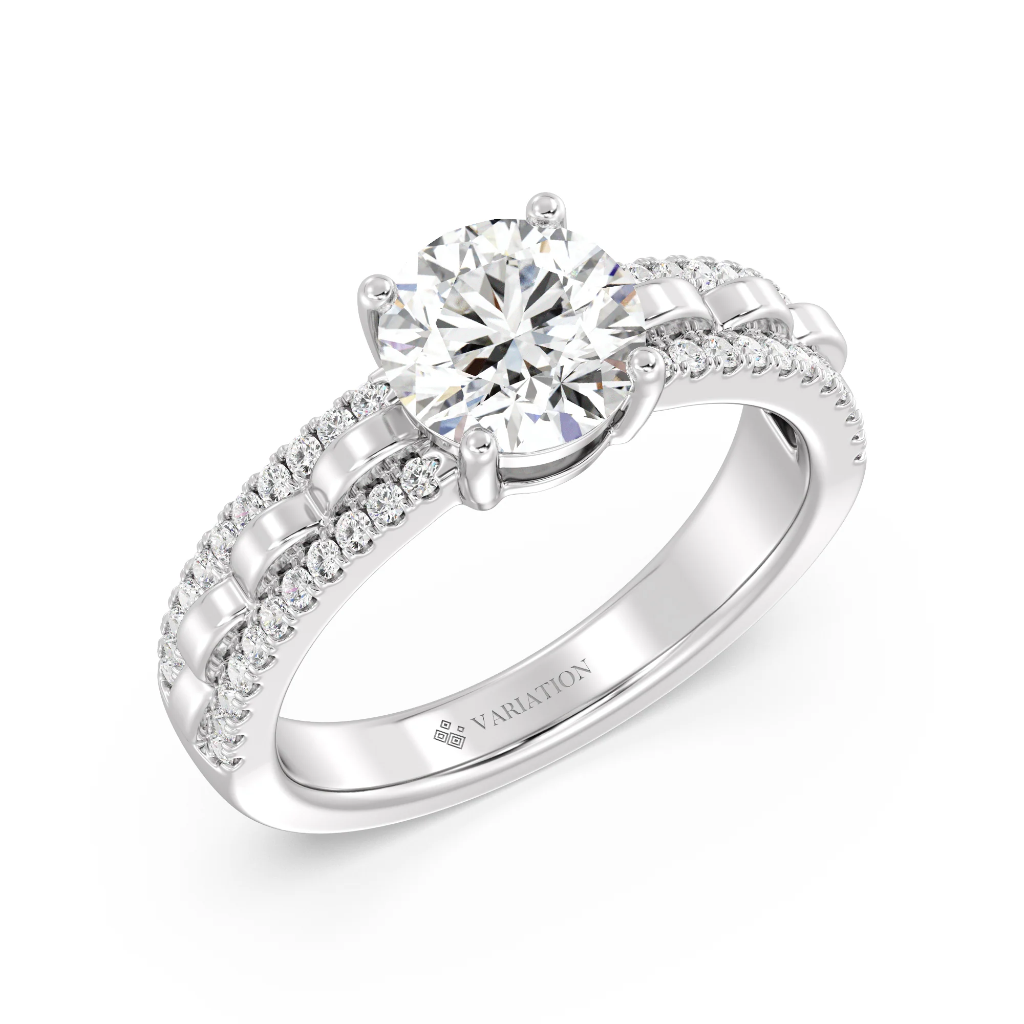 1.5 Carat Round Cut Lab Grown Diamond Solitaire Engagement Ring in 18K Gold - Image 15