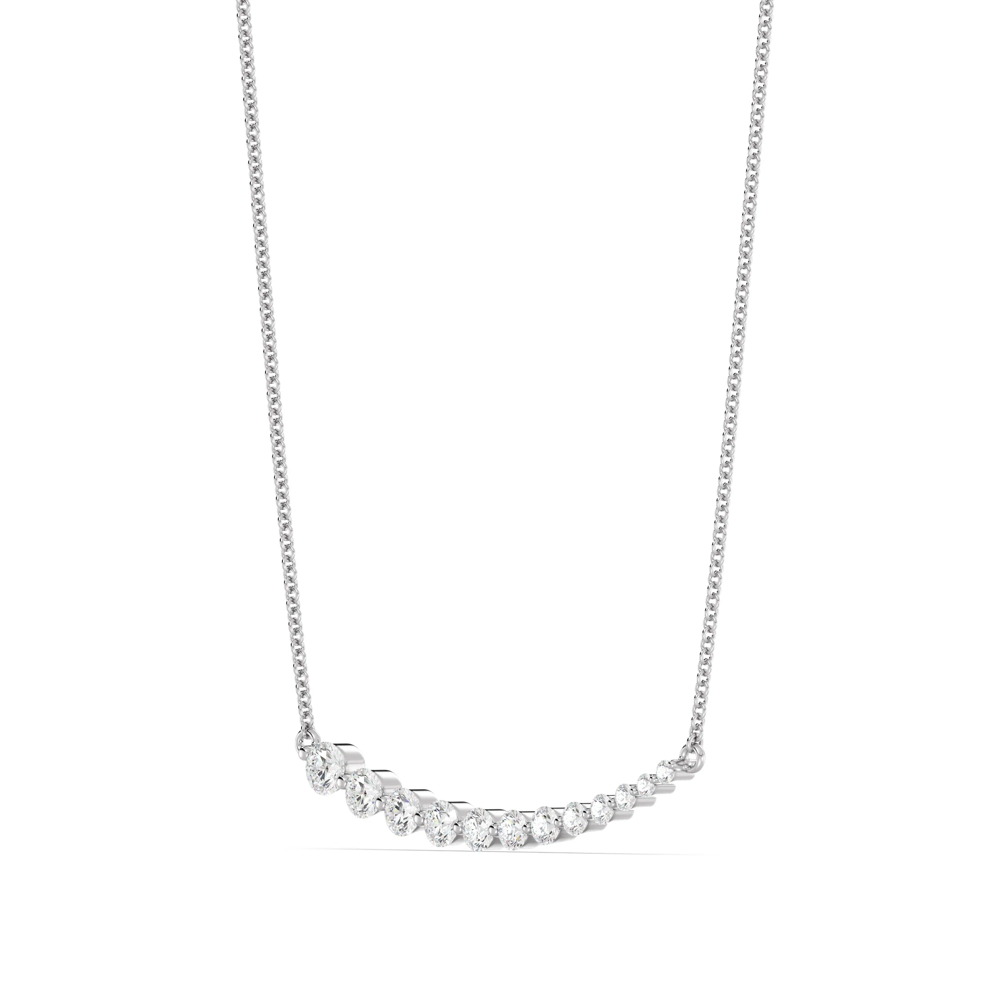 Asymmetric Smile Necklace - Image 10