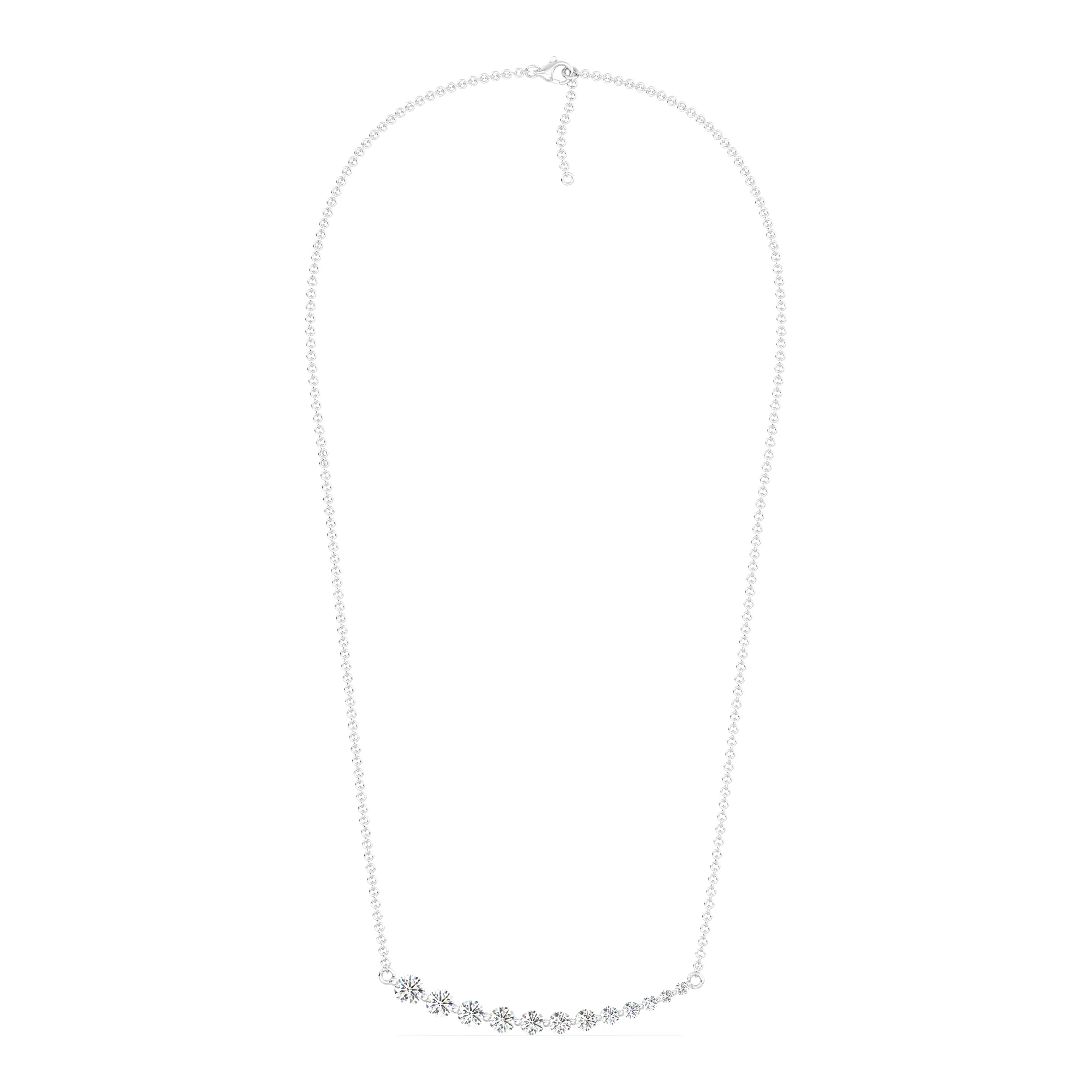 Asymmetric Smile Necklace - Image 12