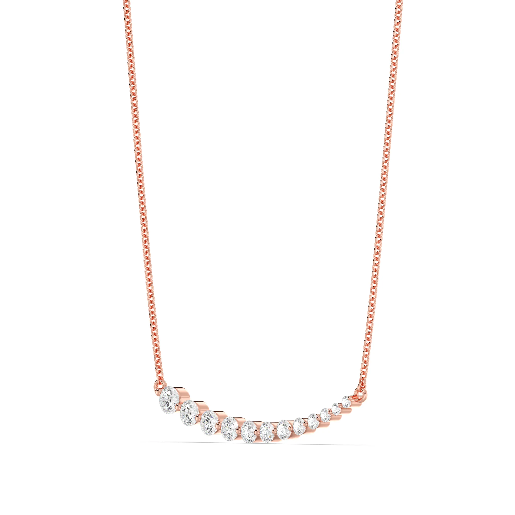 Asymmetric Smile Necklace - Image 6