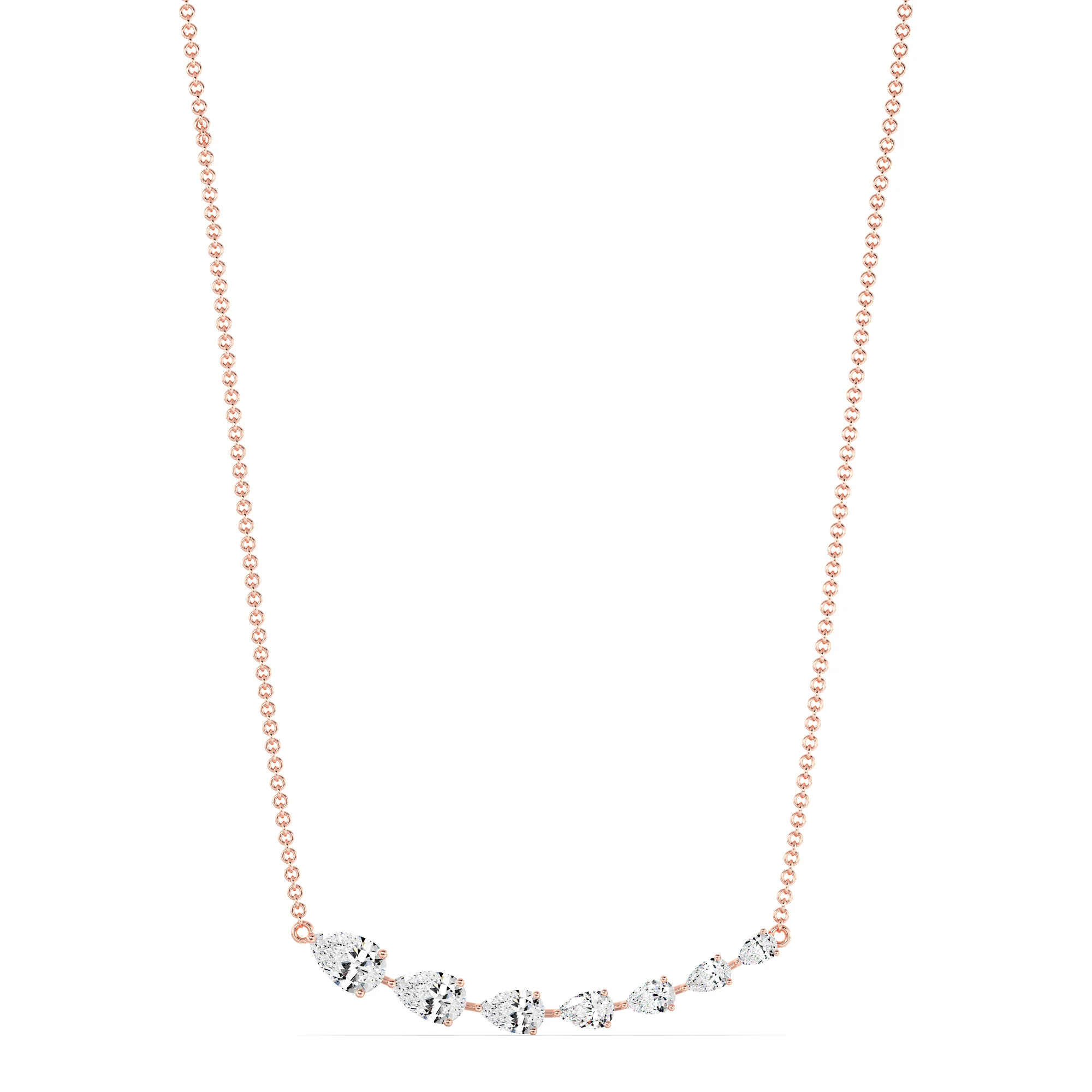 Asymmetric Smile Necklace - Image 5