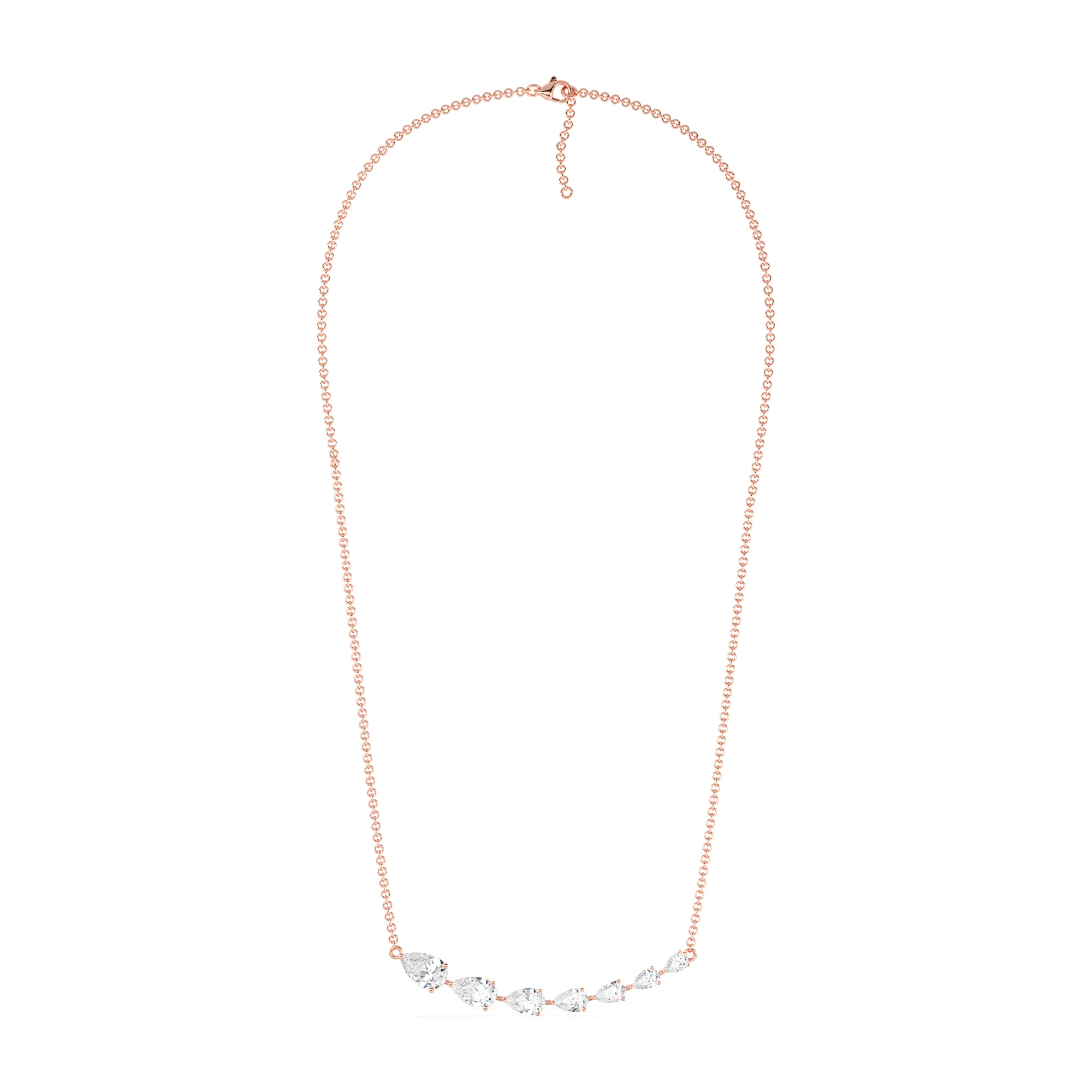 Asymmetric Smile Necklace - Image 8