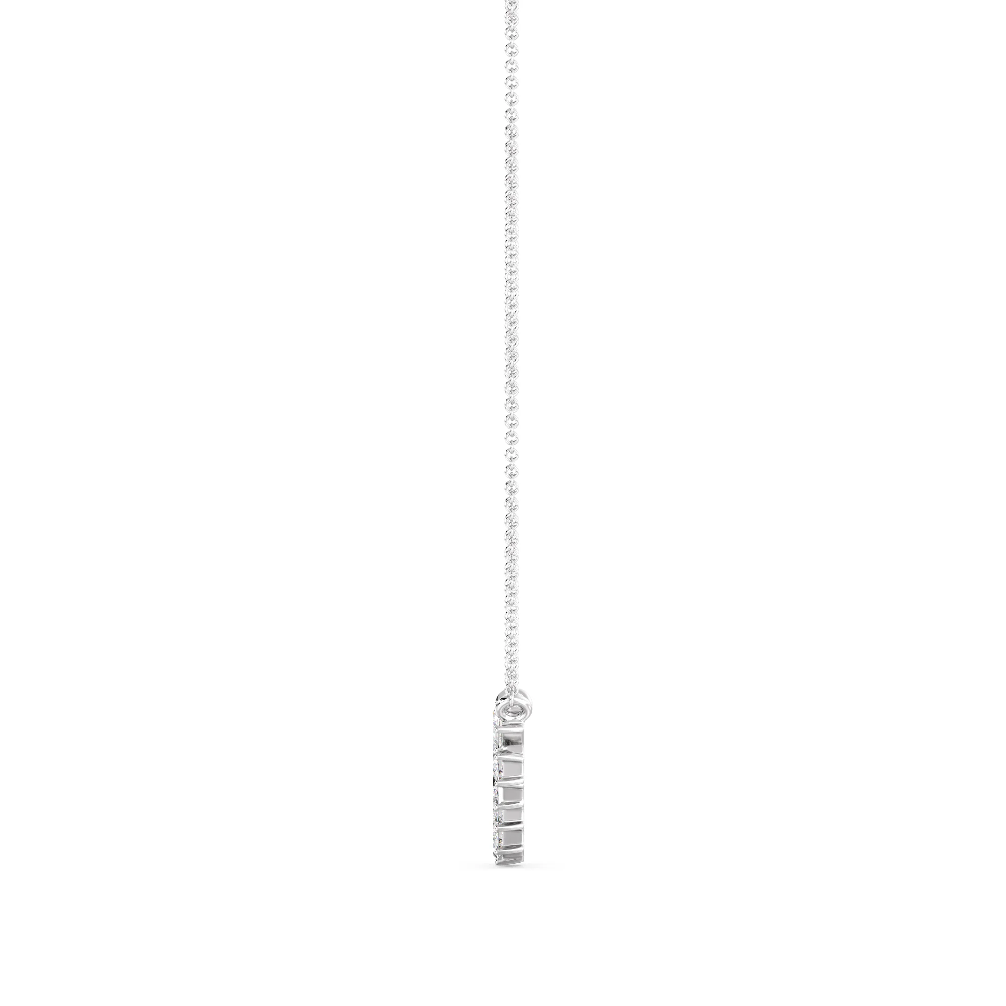 Baguette Pendant Necklace - Image 12