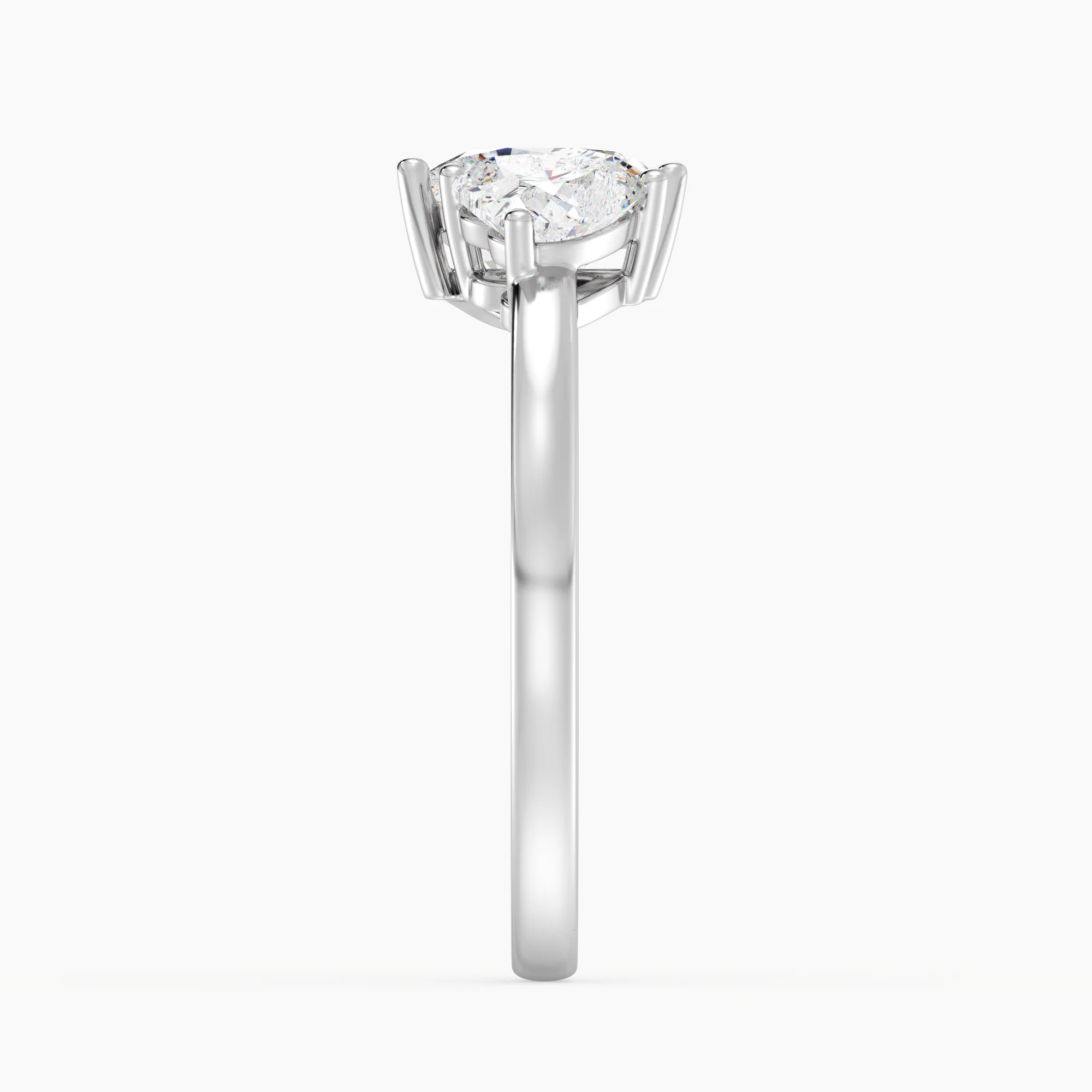 Heart Cut Lab Grown Diamond Toi et Moi Ring in 18K Gold - Image 15